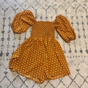 Polka Dot Romper